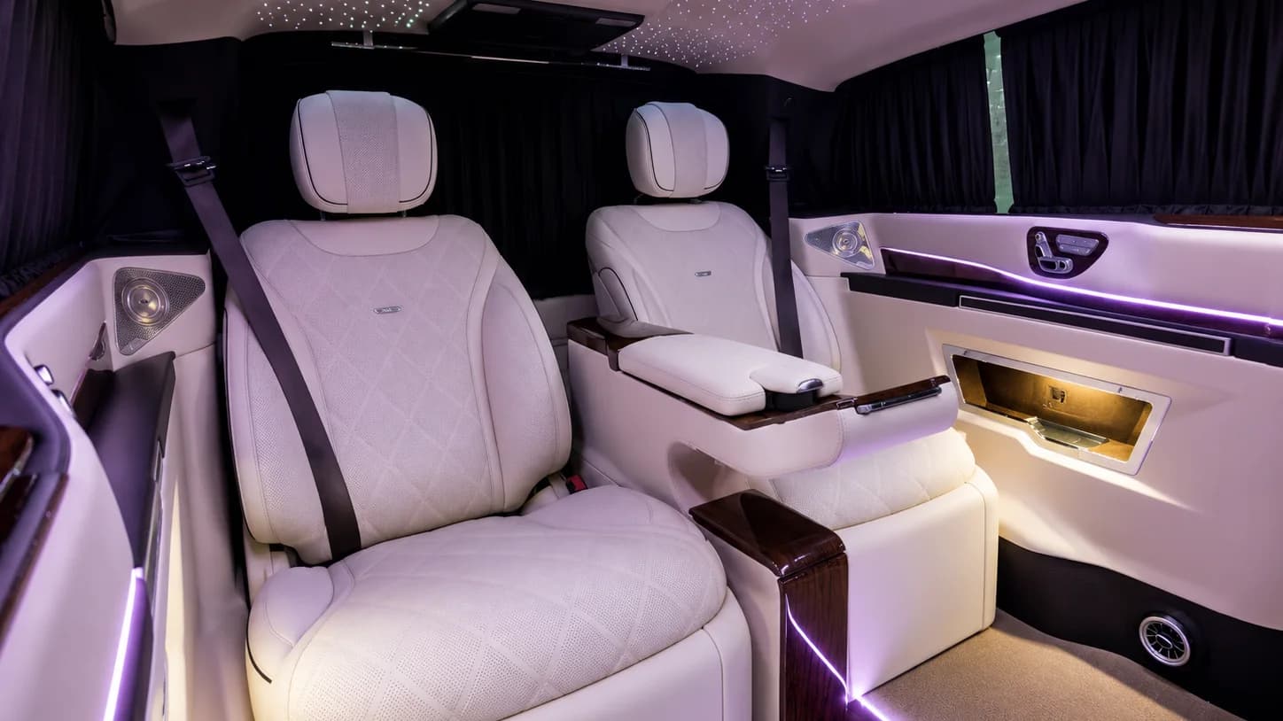 Mercedes Vito VIP Dizayn — Proje 02 — kabin görünümü
